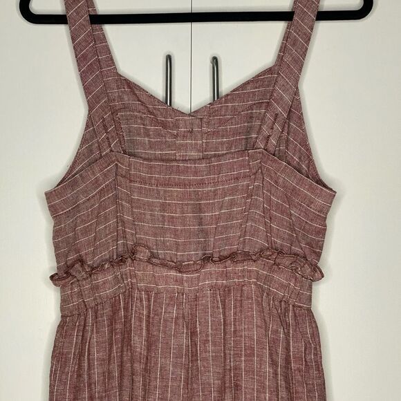 Romeo +Juliet Couture Linen Blend Jumpsuit - Picture 6 of 8